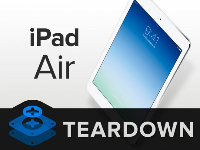 Демонтаж iPad Air