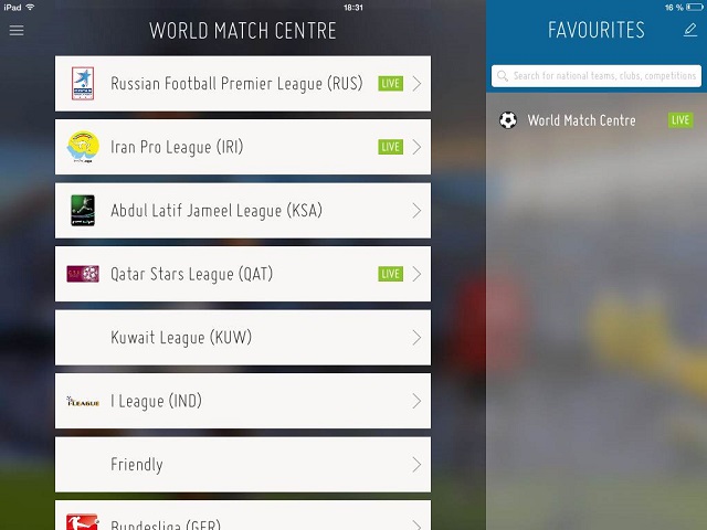 Официальное приложение FIFA