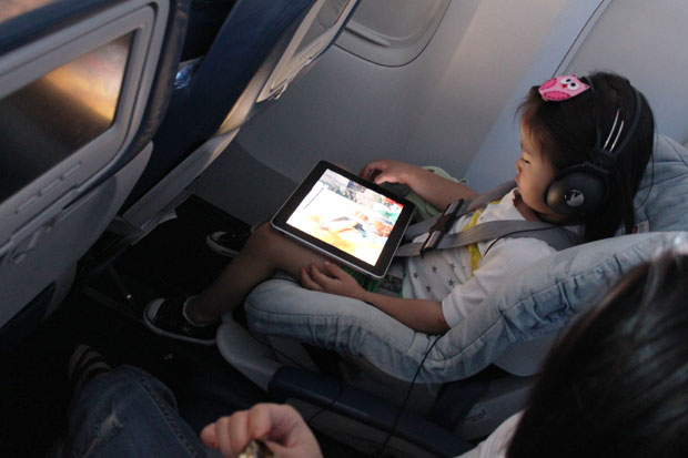 Дано официальное разрешение на пользование iPad’ом при взлете самолета