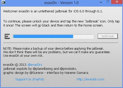 Как сделать джейлбрейк iOS 6-6.1.2