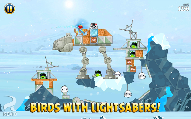 Обновление для Angry Birds Star Wars