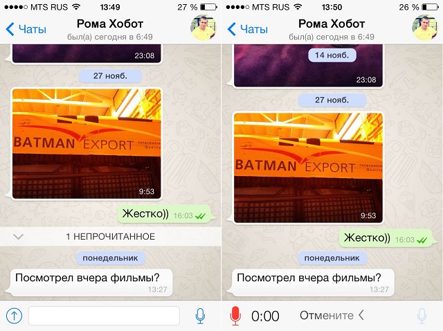 Обзор WhatsApp Messenger