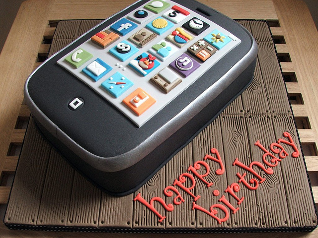 birthdaycake7 years iPhone
