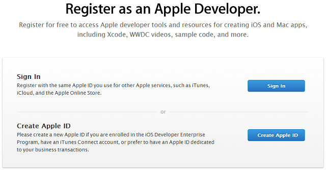 Как зарегистрировать аккаунт разработчика Apple?