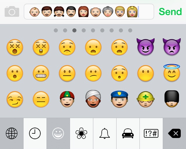 Apple работает над созданием новых Emoji для iOS