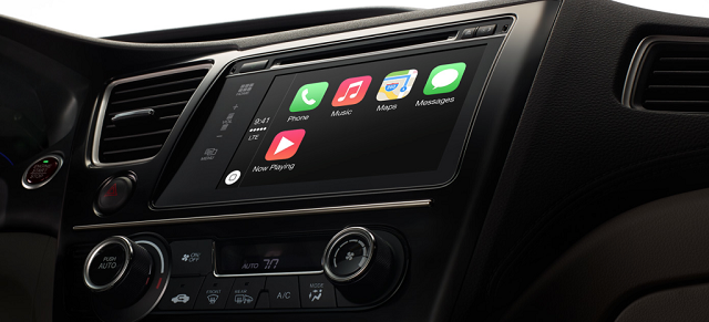 Apple представила CarPlay