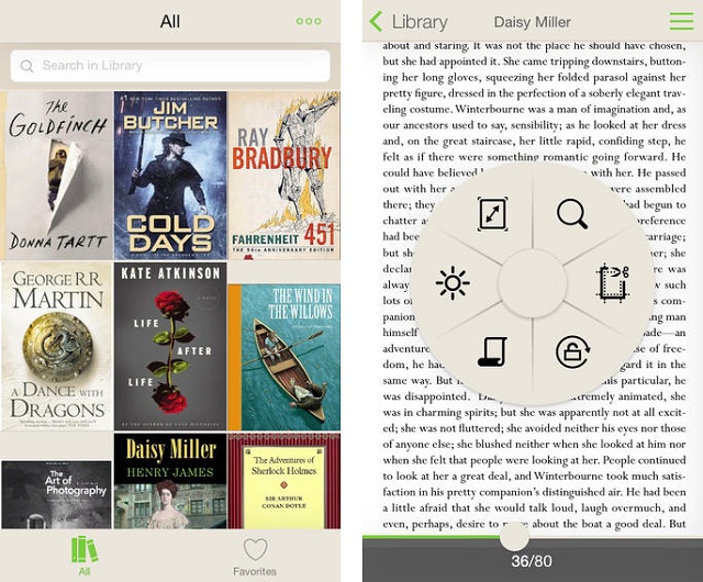 PocketBook Reader стала доступна для iOS