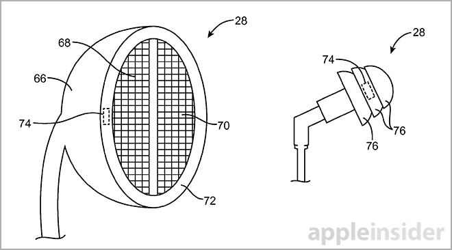 Apple патентует новые технологии для наушников