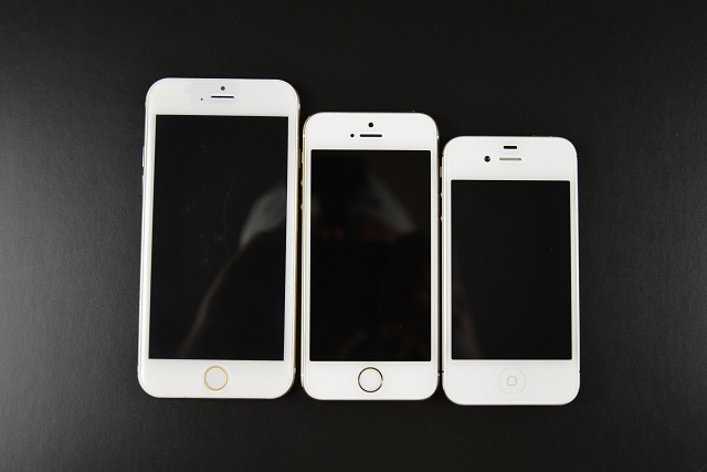 iPhone 6 сравнили с моделями прошлых поколений