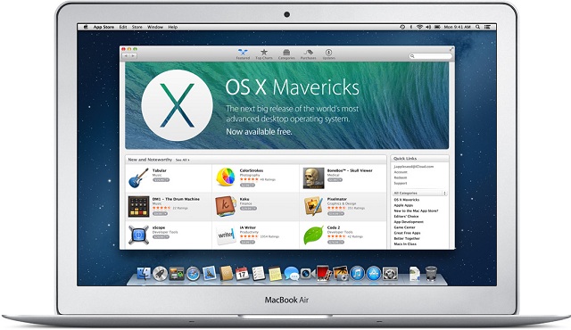 Вышла первая бета-версия OS X Mavericks 10.9.4