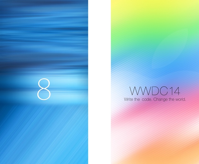 Обои в стиле iOS 8 и OS X 10.10