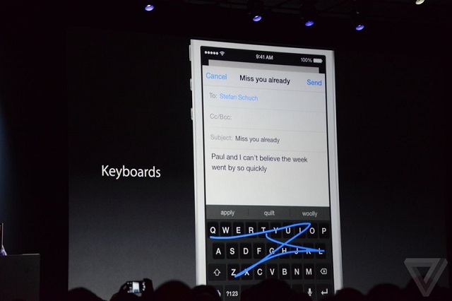 Разработчики уже вовсю работают над сторонними клавиатурами для iOS 8