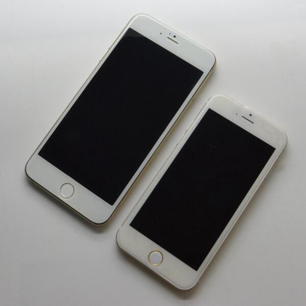 Блогер Сонни Диксон сравнил модели 4,7-дюймового и 5,5-дюймового iPhone