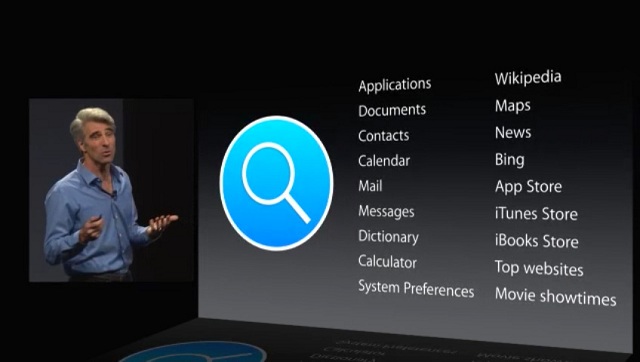 В iOS 8 и OS X Yosemite по умолчанию будет установлен поиск Bing