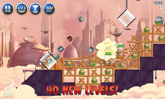 Angry Birds Star Wars II обновилась новыми уровнями и стала бесплатной