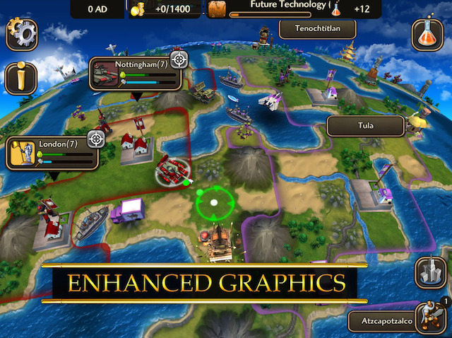 2K Games выпустила Civilization Revolution 2 для iPhone, iPad и iPod Touch