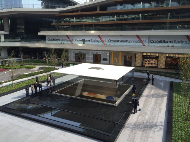 Apple Store в Стамбуле номинирован на премию британского Института проектирования