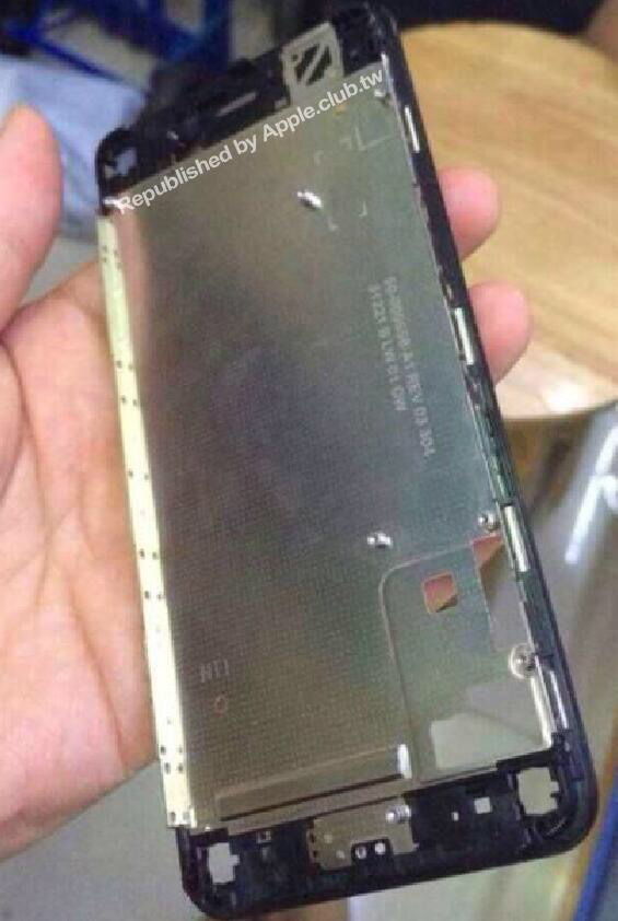 Передняя панель iPhone 6 запечатлена на фото