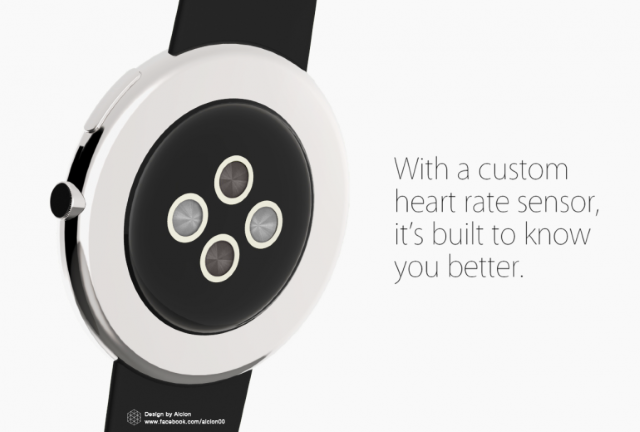 Корейский дизайнер Alcion-uxui представил концепт круглых Apple Watch