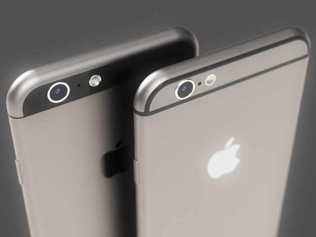 Включенный 4,7-дюймовый iPhone 6 запечатлели на фотографии