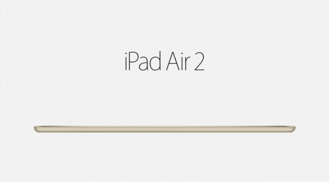 iPad Air 2 — самый тонкий планшет в мире
