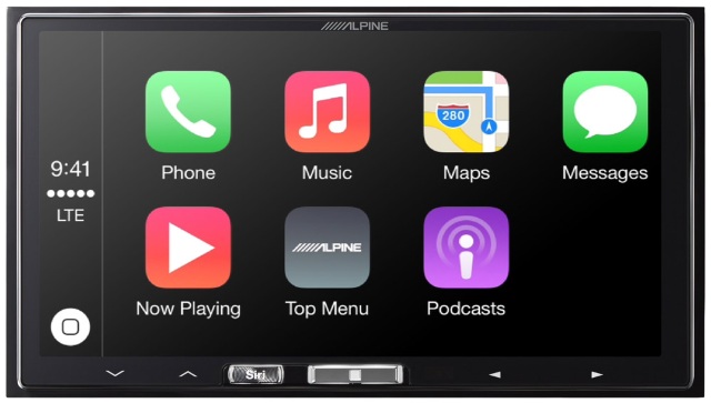 Alpine iLX-007 — новая автомобильная мультимедийная система с поддержкой CarPlay