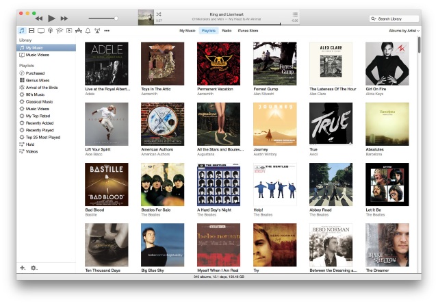 iTunes 12 beta 4 стала доступна для тестирования