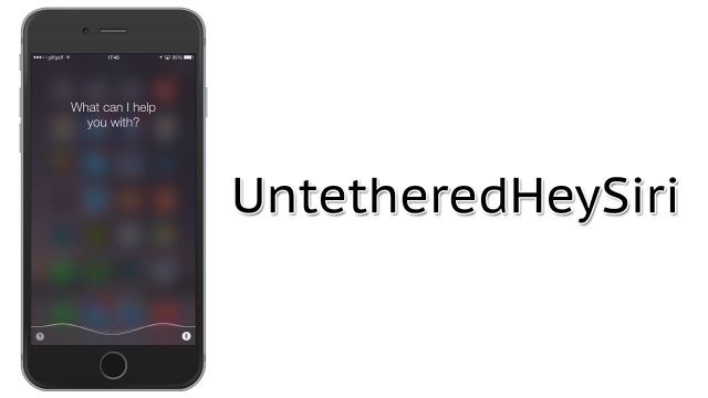 Джейлбрейк-твик UntetheredHeySiri дает Siri новую возможность