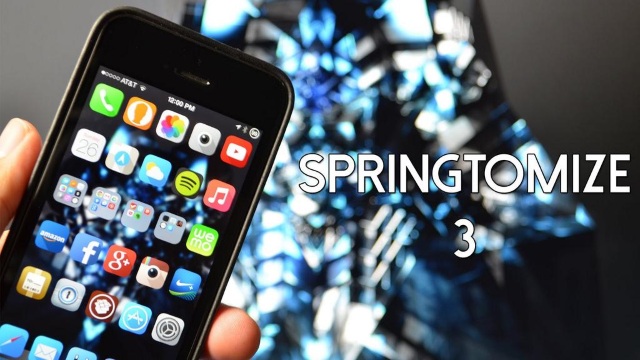 Обновленный Springtomize 3 для iOS 8 вышел в Cydia