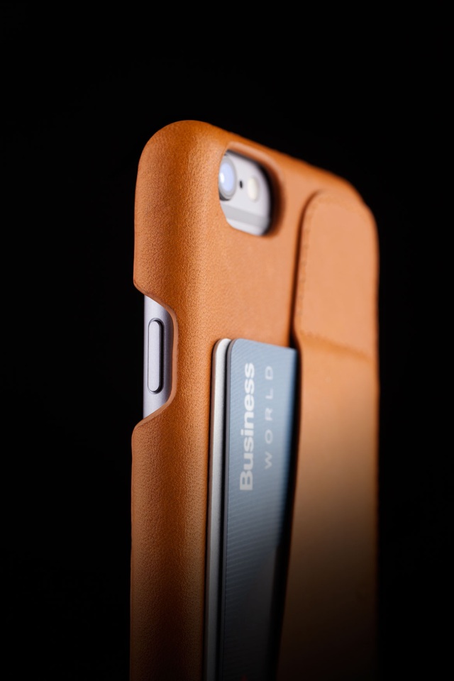 Leather Wallet Case 80° — стильный и практичный чехол для iPhone 6 Plus