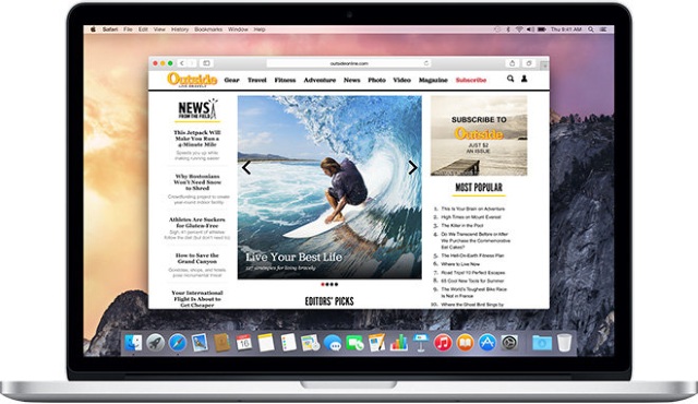 Вышли новые версии Safari для OS X Yosemite, Mavericks и Lion