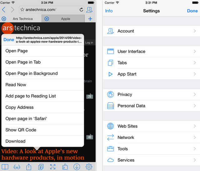 Популярный браузер iCab Mobile для iOS обновился поддержкой Touch ID