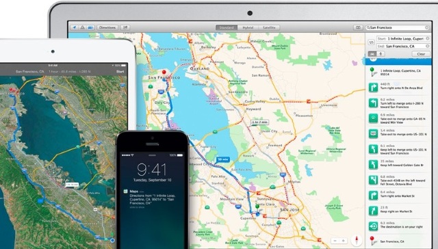 Сервис «Найти iPhone» перешел на карты Apple