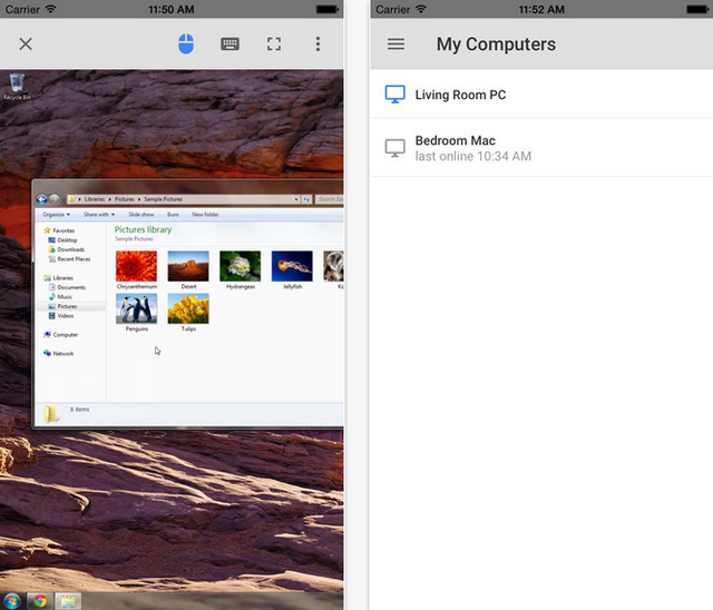 Chrome Remote Desktop — новое приложение от Google для удаленного управления ПК с iPhone и iPad