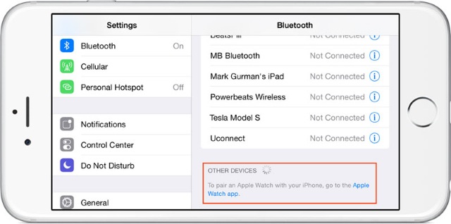 В iOS 8.2 beta 4 обнаружено первое упоминание о специальном приложении для Apple Watch