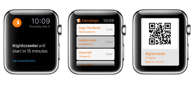 Как будут выглядеть популярные приложения на Apple Watch?