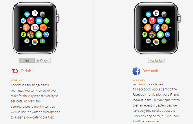 На работу приложений для Apple Watch можно посмотреть уже сейчас