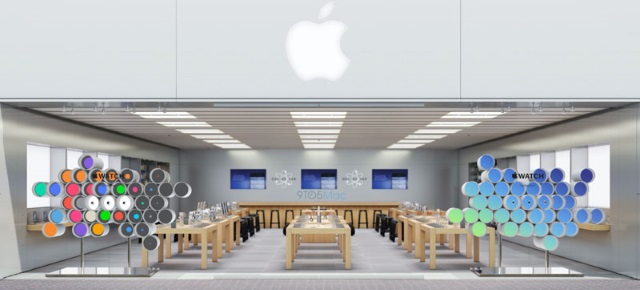 Apple освежит внешний вид магазинов Apple Store «живыми» витринами