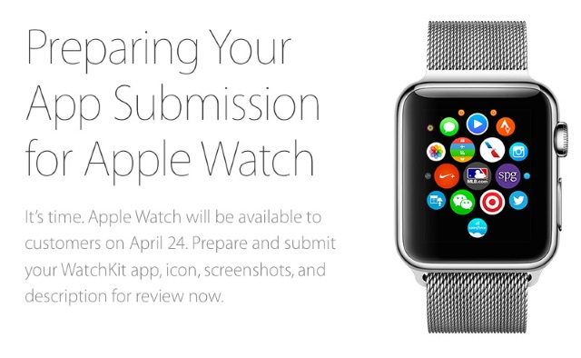 Apple призывает разработчиков создавать приложения для Apple Watch