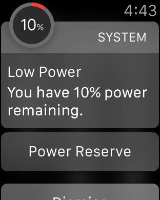 Как использовать режим Power Reserve на Apple Watch?