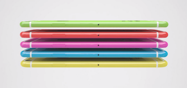 Качественный концепт iPhone 6c с разноцветными корпусами от студии SET Solution