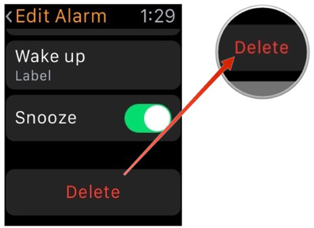 Как установить будильник на Apple Watch?