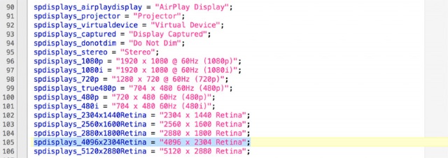 OS X El Capitan подтверждает планы Apple по запуску 21,5-дюймового iMac с 4K-дисплеем