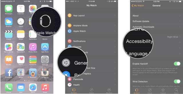 Как сделать текст интерфейса Apple Watch более читабельным?