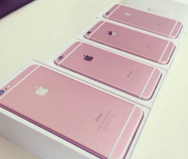 Фотографии розовых iPhone 6s и iPhone 6s Plus попали в Сеть