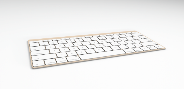 Концепт новой беспроводной клавиатуры Apple от Майкла Стибера