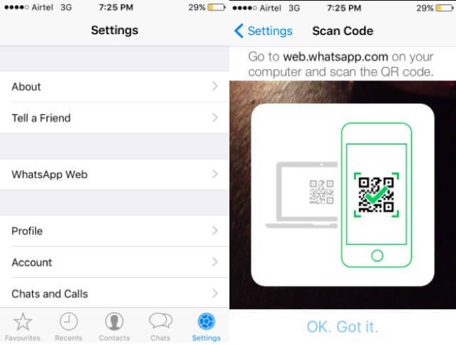 Пользователи iPhone теперь могут пользоваться WhatsApp в браузере