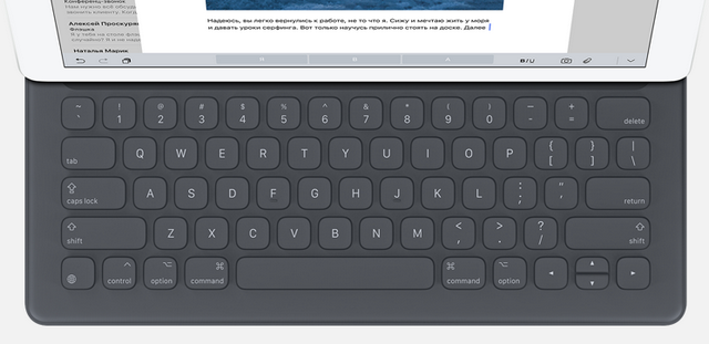 Smart Keyboard для iPad Pro — такой клавиатуры вы еще не видели