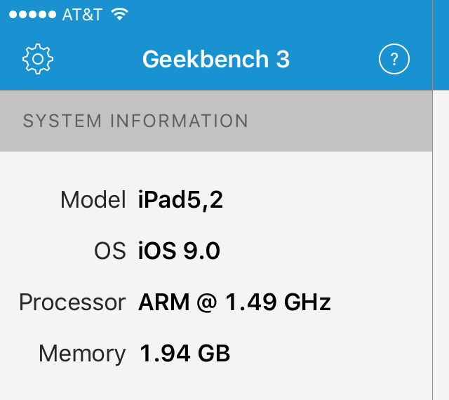 iPad mini 4 оказался быстрее iPhone 6