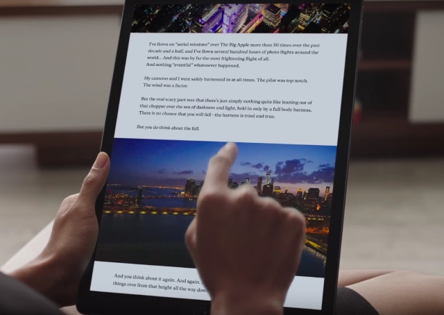 Не озвученные на презентации особенности iPad Pro